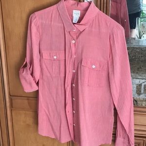 JCrew “The Perfect Shirt” size M